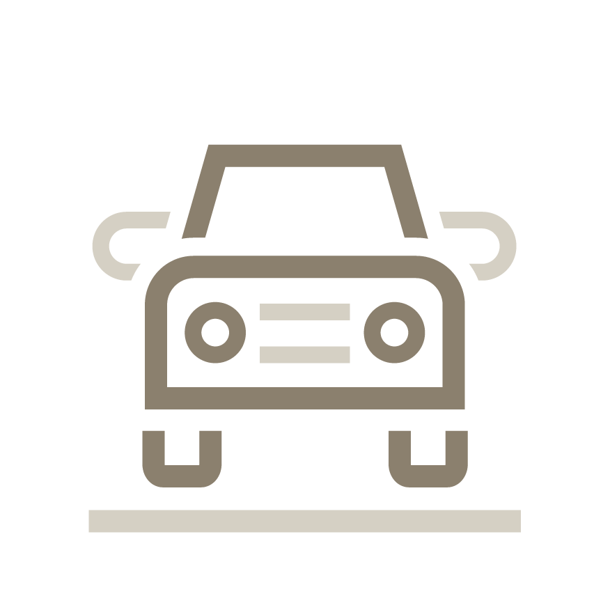 car icon for MMRBH's practice area in car and auto accidents