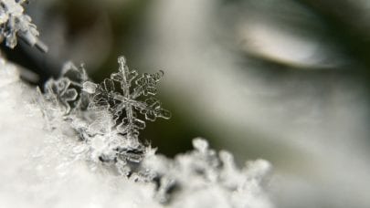 snowflake photo for the effects of winter on personal injury blog