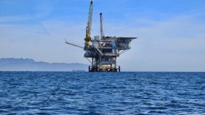 the jones act blog photo of an oil rig at sea