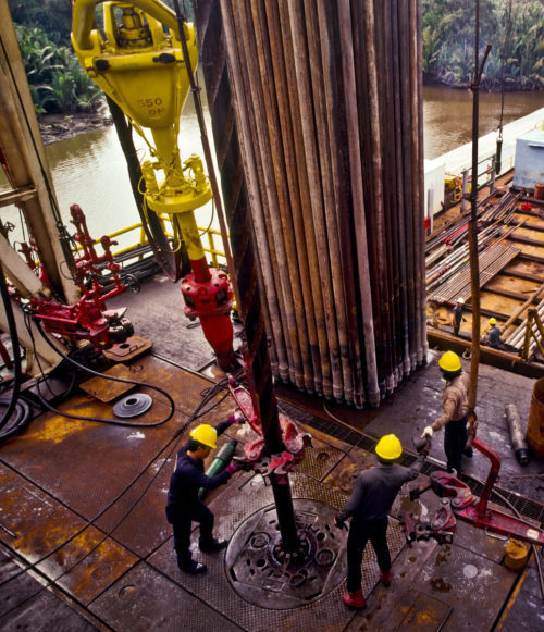 workers on an oil rig who may be in need of a jones act lawyer