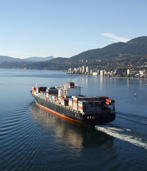 Image of a maritime boat on sea